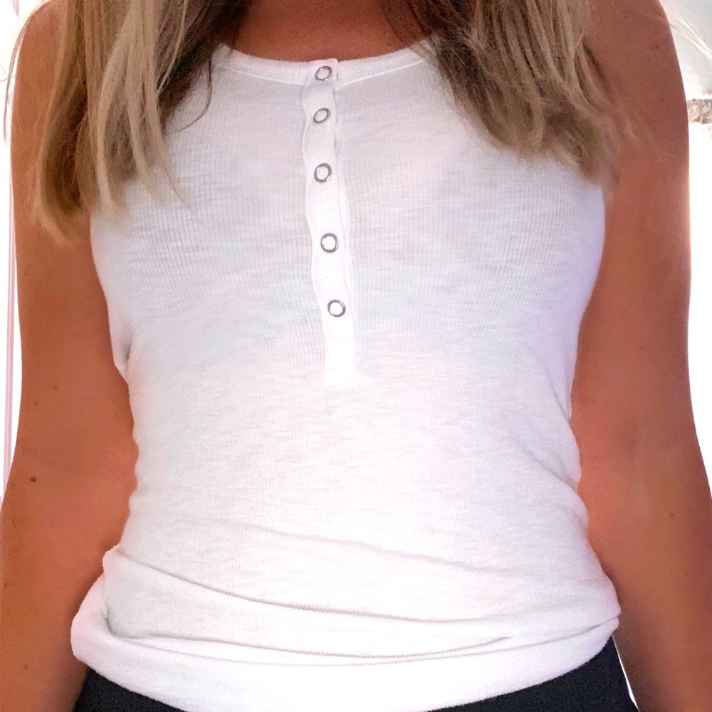 White Tank Top